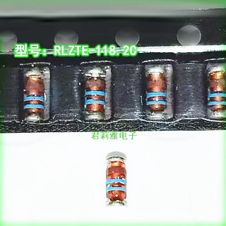 RLZTE-118.2C 三色环二极管进口贴片稳压0.5W8.2V蓝环LL34玻璃