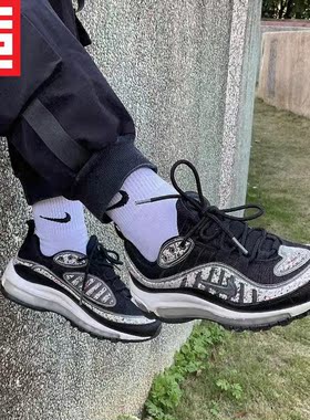 耐克NIKE AIR MAX 98 LX女夏款休闲潮流气垫跑步鞋 AV4417-BV6536