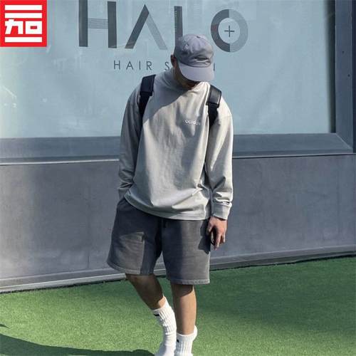 AdidasBASKETBALL男女长袖T恤