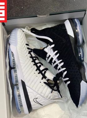 Nike Lebron16 Equality耐克詹姆斯黑白鸳鸯篮球鞋BQ5970-101-100