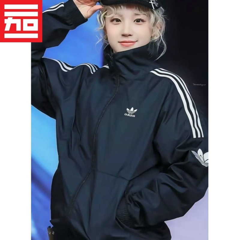 复古风梭织立领夹克外套防晒服