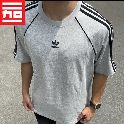 男女运动休闲透气短袖圆领T恤