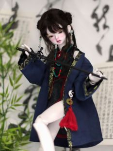 （少量现货）摇铃 普四分体BJD娃衣道士服套装