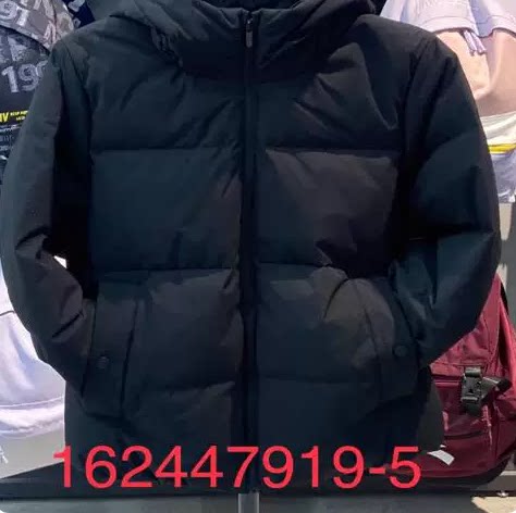 安踏正品女面包服2024冬新款综训连帽保暖防泼水羽绒服162447919图片