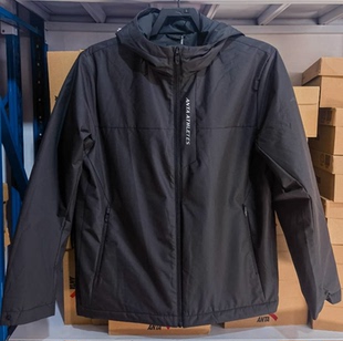 安踏正品男款加厚棉茄克2025冬季新款连帽休闲运动外套152547803