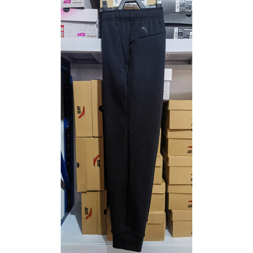 安踏正品男裤2025冬新款综训加绒直筒休闲针织运动长裤152547306N