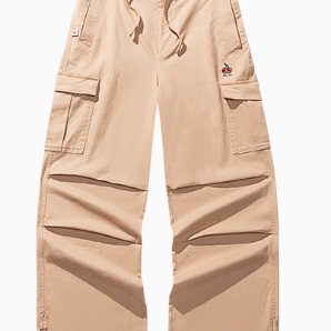 安踏正品×kirsh联名工装裤2025春新款宽松梭织运动长裤162518505