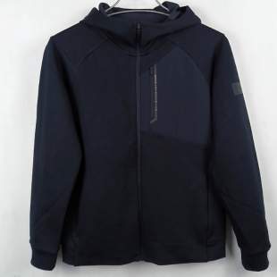 安踏正品 2025秋新款 時尚 綜訓潮流連帽針織運動上衣152537704N 男裝
