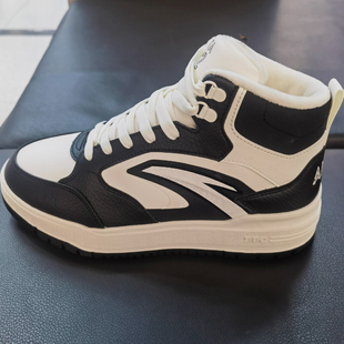 加绒高帮运动棉鞋 安踏正品 2025冬新款 男休闲鞋 112548971 982大棉鞋