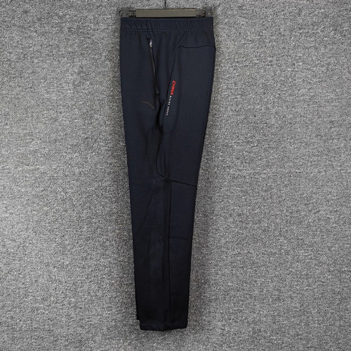 安踏正品男裤2025冬新款综训加绒直筒休闲针织运动长裤152547303N