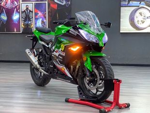 二手摩托车爆款地平线跑车燃油车趴赛小忍者机车400cc整车可上牌