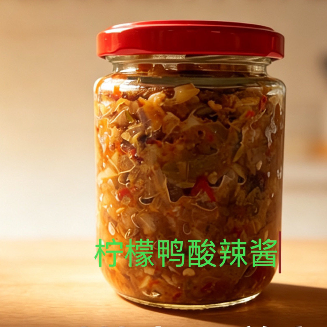 广西手工柠檬鸭配料酱 218g 开瓶即炒 懒人神器 可炒2-3斤鸭肉