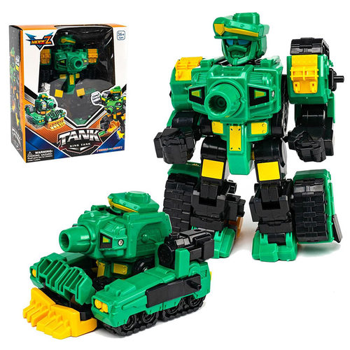 儿童变形机器人金刚机甲超变战神