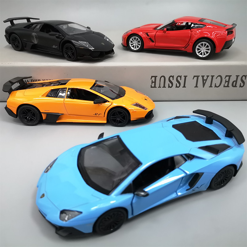 合金开门小汽车玩具车摆件男孩宝宝回力赛车模儿童仿真兰博基尼,玩具/童车/益智/积木/模型,惯性/回力/滑行玩具,淘宝优惠券,粉丝福利购,淘宝优惠卷
