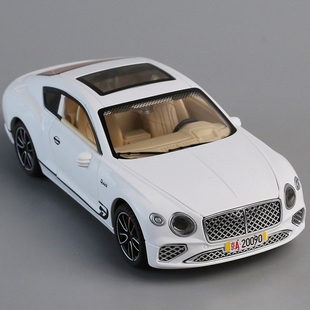 1:32仿真宾利欧陆GT汽车模型车模礼物摆件四开门惯性玩具车男孩