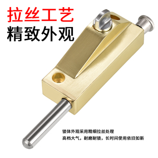 C级旋转门锁 地锁 插销锁 弹簧插销锁 地插锁落地锁明装插销锁