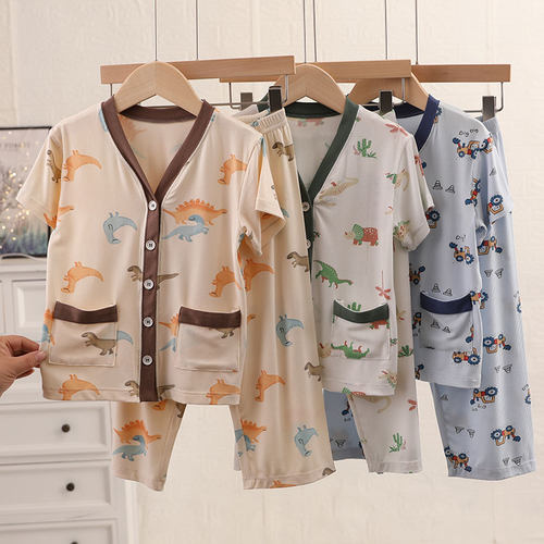 MiPink果果短袖春夏开身家居服