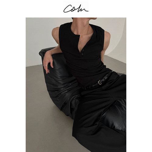 COLN信我 一件任何时刻任何地点都能穿的亨利领背心会让身体上瘾