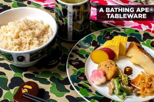 DISHES 潮流迷彩餐具 饭碗 现货BAPE 杯子 CAMO 盘子 烟灰缸 ABC