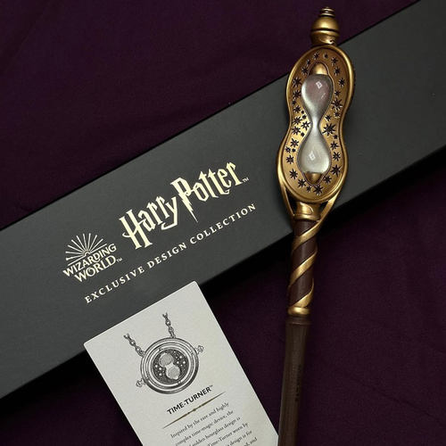 哈利波特Harry Potter正品收藏版时间转换器魔杖魔法石生日礼物