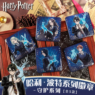 官谷哈利波特吧唧守护神系列漫柄马口铁徽章谷子DM 正版