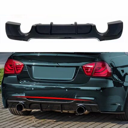 适用于宝马3系E90后唇E92E93改装