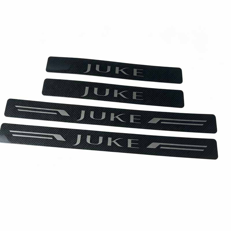 适用于日产JUKE碳纤迎宾踏板改装