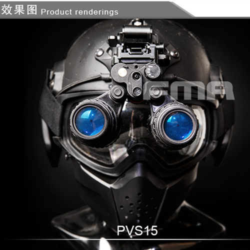 FMA PVS15双筒夜视仪双目模型 L4G24翻斗车支架 野战全套装备
