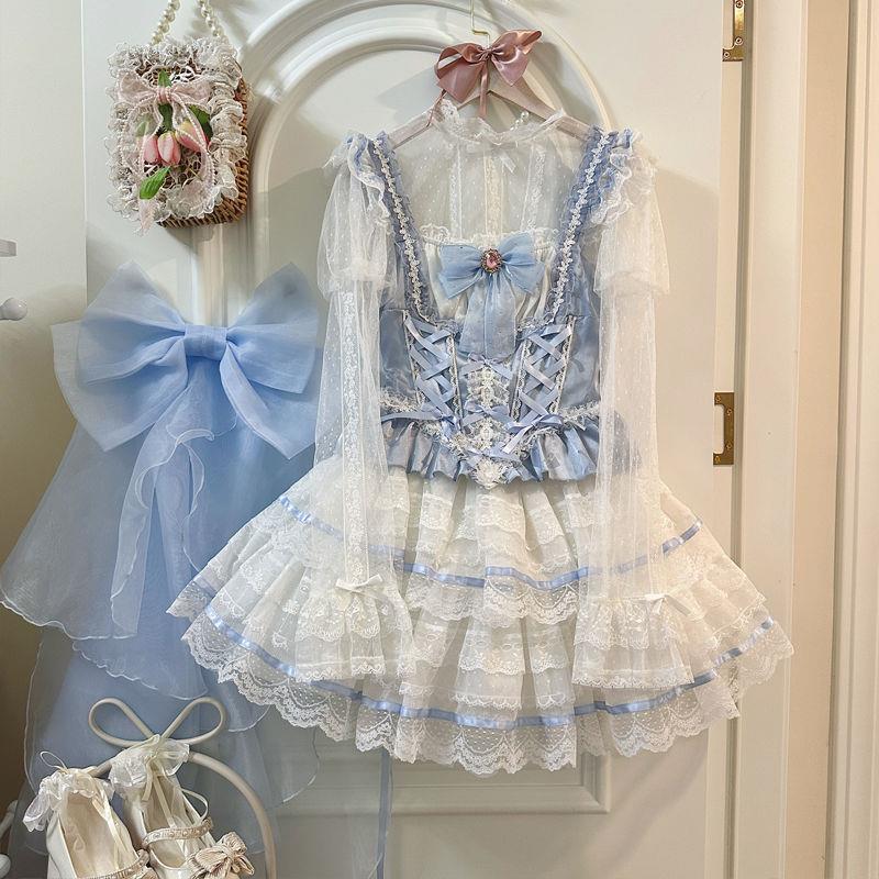 ~原创设计lolita芭蕾风轻