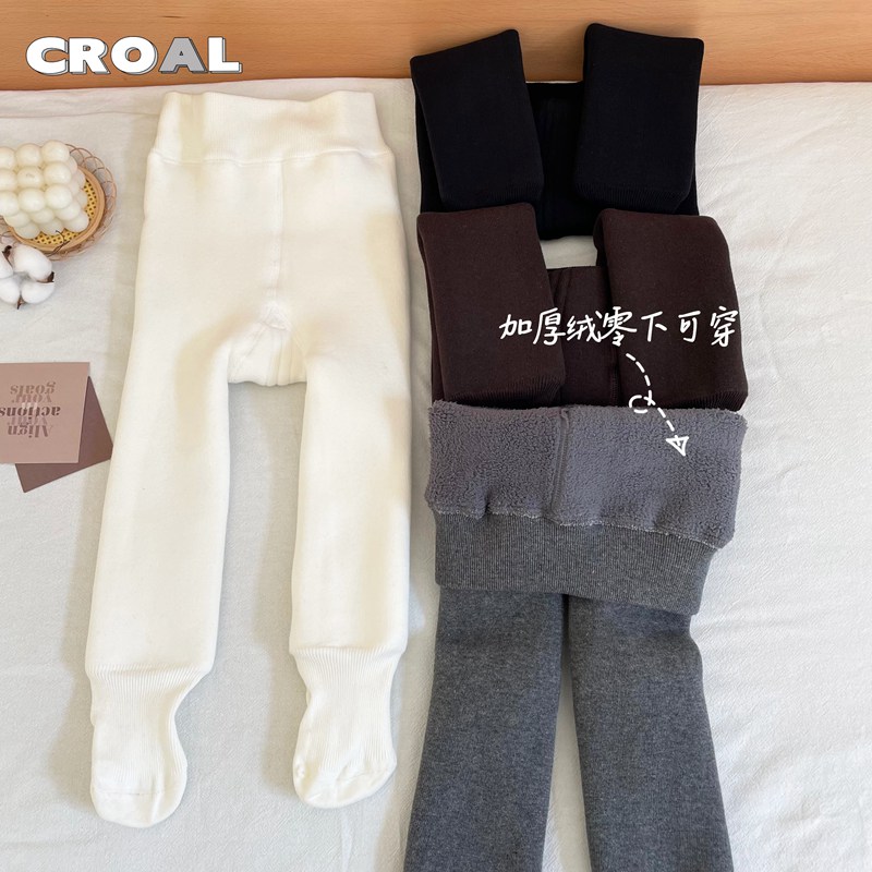 零下十度可穿的女童连裤袜加绒加厚儿童打底裤南北方超级保暖裤袜