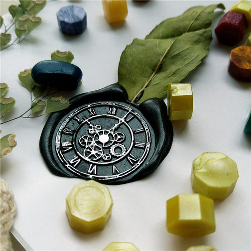 时钟齿轮 火漆印章