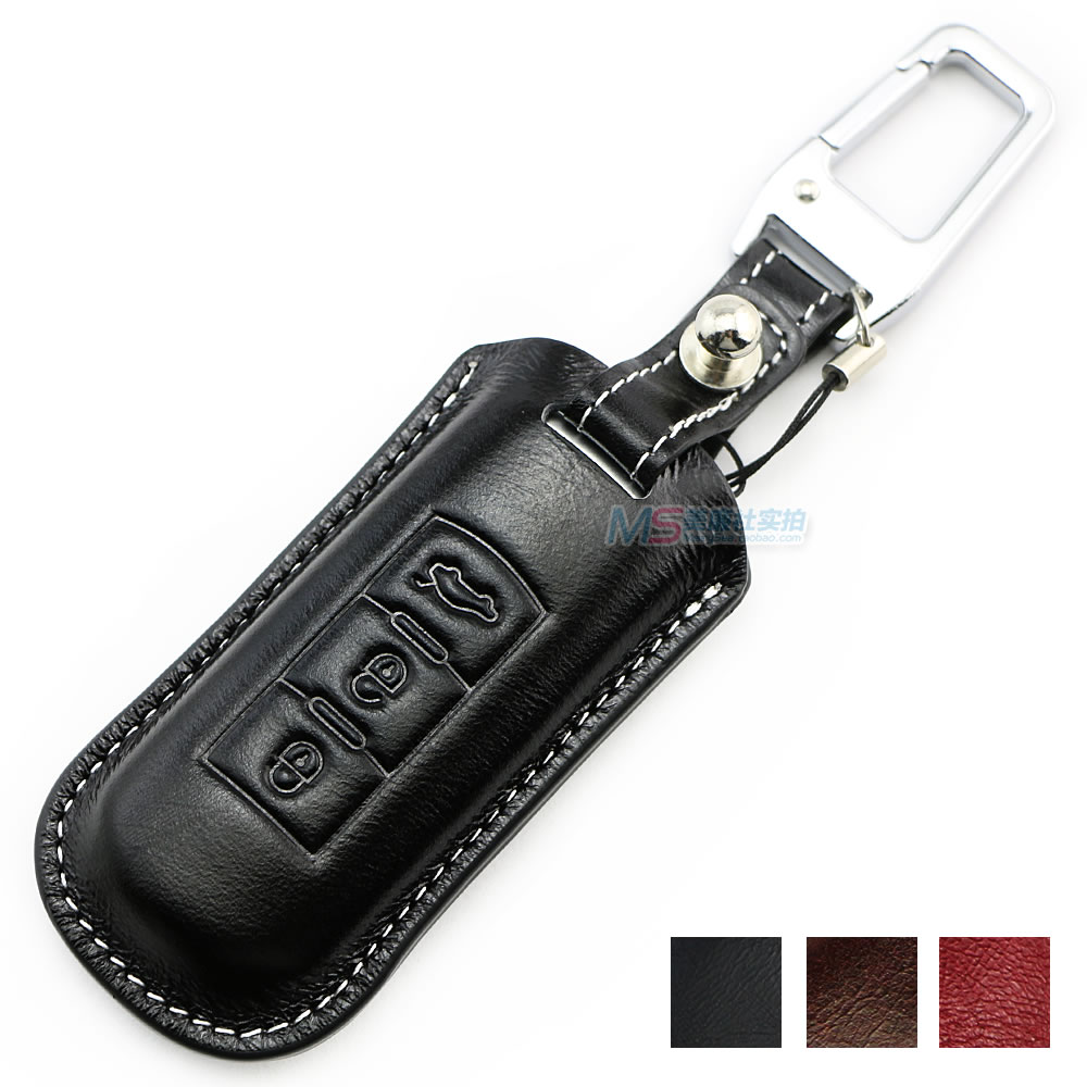 真皮钥匙套用于广汽传祺祺智GA4 GE3 GA3S视界GS3 GS45GA6GS5速博