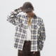 衬衣复古宽松休闲百搭外套男女 长袖 STRIIS 25AW磐石口袋格子衬衫