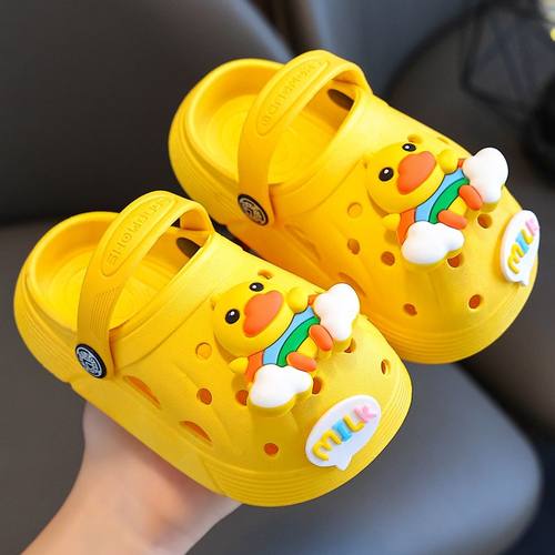 妙优童洞洞鞋儿童男宝宝中小童