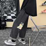2025春款时尚男士直筒牛仔裤水洗牛仔长裤K870-P50，男装牛仔裤，电商A006