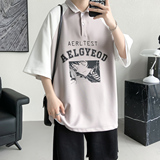 2022夏装新款时尚针织衫男士短袖POLO衫宽松T恤衫TX827-P45控68，男装Polo衫，电商A006