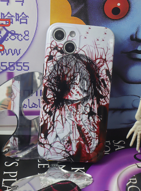 PlayGirl亚文化小众手机壳适用苹果iPhone14promax菲林壳卡通15plus全包边13/12/11pro华为安卓定制