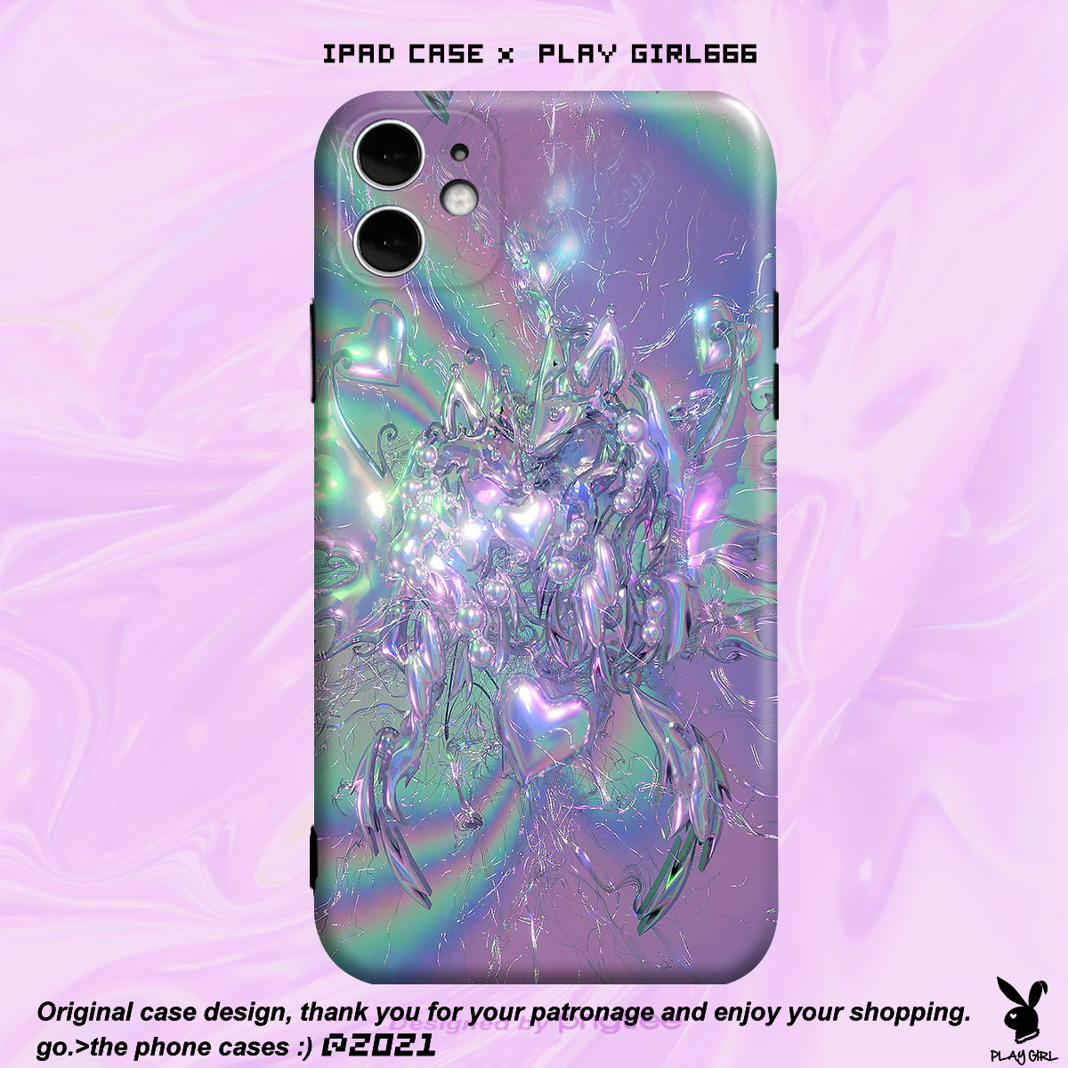 原创赛博手机壳苹果iphone13安卓