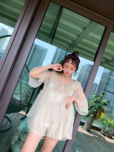 春秋季新款早秋装网红女神范裙子加外搭很仙的洋气两件套装女