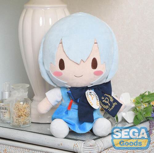漫魂 现货 SEGA 新世纪福音战士 EVA 绫波丽 毛绒fufu 景品
