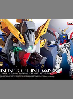 漫魂 现货 万代 高达系列 RG 1/144 闪光高达 机动武斗传 拼装