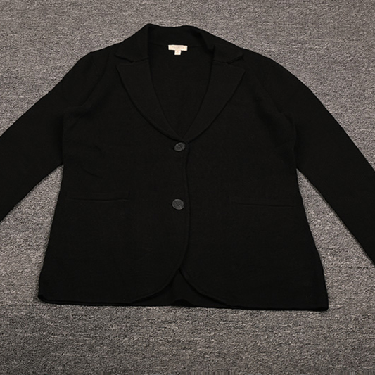 TBS女装针织外套休闲通勤西装