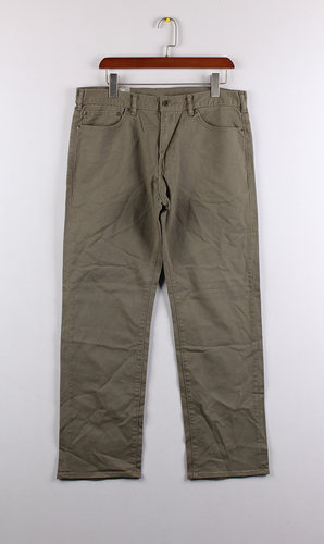 男士斜纹棉高密度通勤美单休闲裤