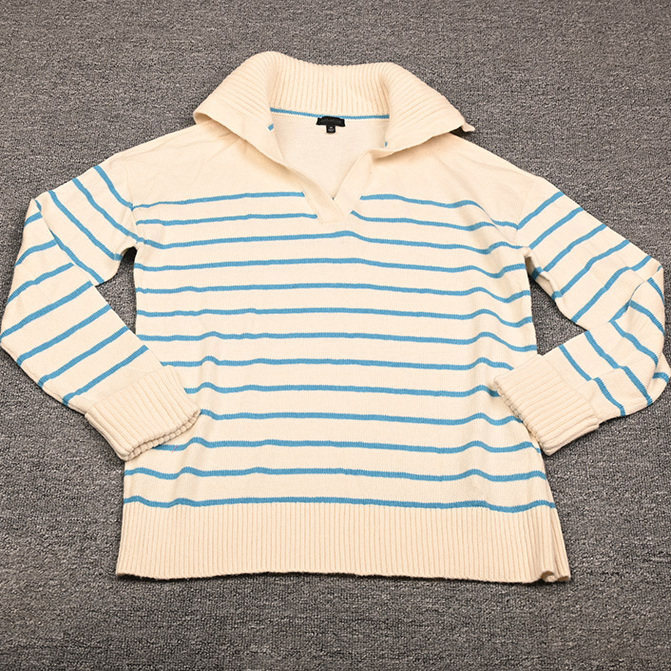 TBS大码女装商务休闲针织衫毛衣