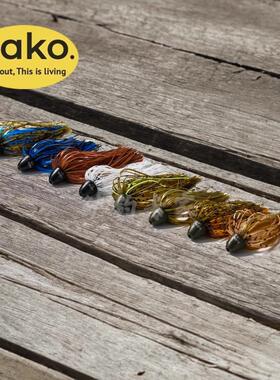 美系NAKO重障碍Punch重德州钓组Flipping钨钢坠子弹铅路亚胶群铅