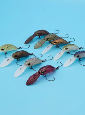 日本Jackall Timon Prikkey30新款浮水小胖子1.6克鳟鱼鲈鱼溪流饵