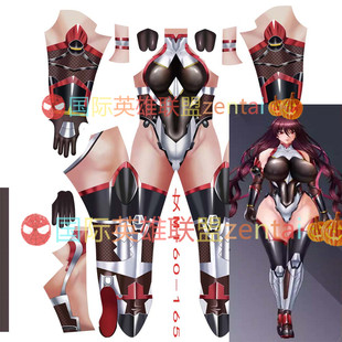 成人女款性感对魔忍幻影不知火Cosplay扮演连体紧身衣扮演服