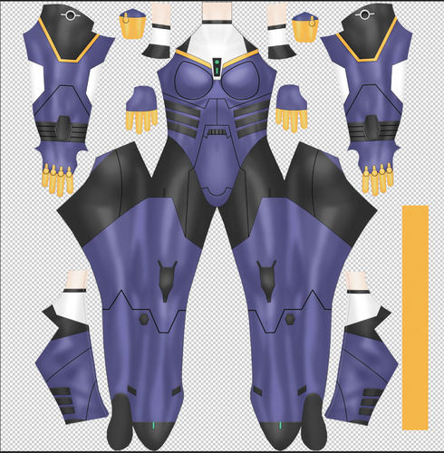 女款美少女游戏装甲骑女依莉斯连体紧身衣Iris Cosplay zentai服