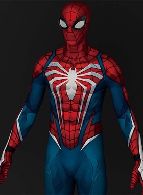 漫威争锋PS5蜘蛛侠连体紧身衣Rivals Spiderman彼得帕克Cosplay服