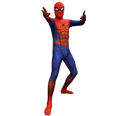 男款未来复仇者蜘蛛蜘蛛侠连体紧身衣Spiderman Cosplay扮演服